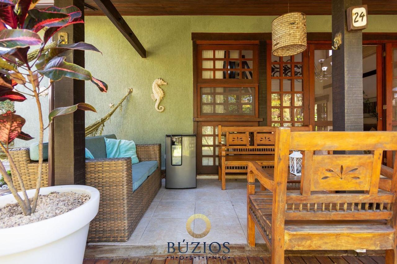 Bz03 Linda Casa 4 Suites E Area Gourmet Privativa Búzios Exteriör bild