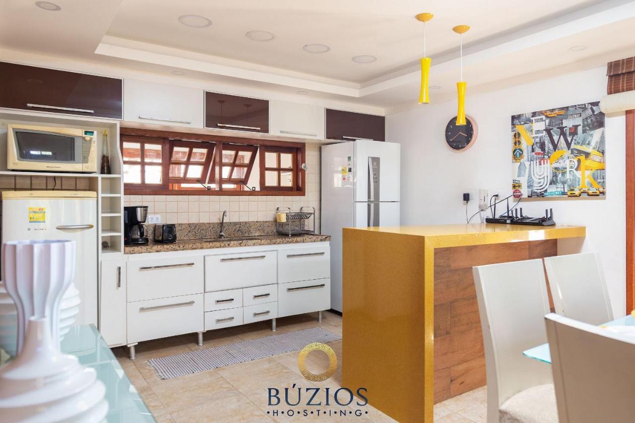 Bz03 Linda Casa 4 Suites E Area Gourmet Privativa Búzios Exteriör bild