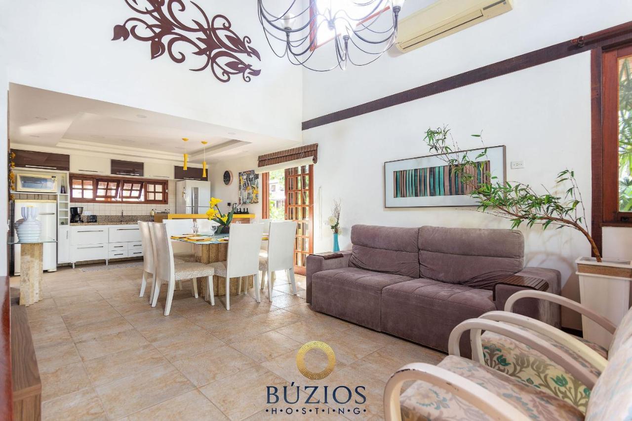 Bz03 Linda Casa 4 Suites E Area Gourmet Privativa Búzios Exteriör bild